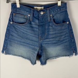 Madewell denim jeans shorts size 23
